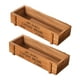 thumbnail image 2 of Macetero de madera multifuncional rectangular, contenedor de plantas para decoración del hogar, caja de madera para decoración de interiores de estilo Marrón, 2 of 8
