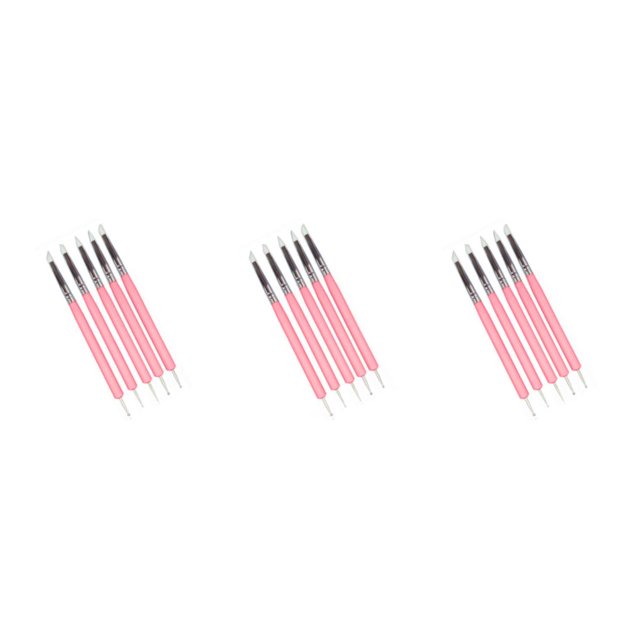 Eigraketly 10 unidades/juego de bolígrafos para puntear, surtido de arcilla de cerámica, herramienta multifunción para esculpir, Kit surtido, Type1 NO1