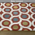 thumbnail image 6 of Ambesonne Abstract Place Mats Set of 4, Circles Curvy Lines, Standard Size, Multicolor, 6 of 6