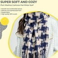 thumbnail image 4 of Bufanda de invierno, Bufandas cálidas, Accesorios para clima frío, Bufandas con flecos, 4 of 5