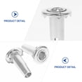 thumbnail image 4 of SHISUYAN Swivel Caster Socket 1.2X0.75X0.75In Silver Iron 30Pcs Durable, 4 of 8
