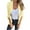 Yellow, variant on Women's Crochet Knit Open Front Cardigan Shrugs Bolero Batwing 3/4 Sleeve Casual Dressy Coverups Plus Size S-3X (XL, Yellow)