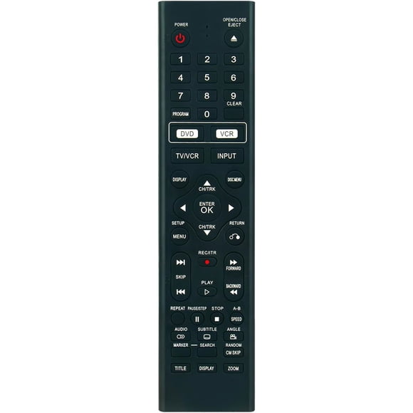 Remote Control for Insignia Zenith DVD VCR Combo Player 6711R1P081V XBV613 XBV713