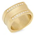 thumbnail image 1 of Wholesale 18 KT Brush and Polished Gold Ring, 1 of 1