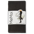 thumbnail image 3 of MeMoi Simple Rib/Solid 2pr CT tights - Womens - Female (Small/Medium, Gray-Black), 3 of 6