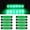 Green, variant on Truck Side Marker Indicators- 10pcs LED Truck Side Lights 6 SMD LED Side Marker Indicator Light Front Rear Side Light Position Lamps 12V For Auto.
