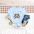 thumbnail image 2 of Ichuanyi Women Happy Easter T Shirt Cute Easter Bunny Graphic Tee Easter Day Casual Tops Round Neck Short Sleeve T-Shirt, 2 of 6