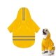 thumbnail image 1 of Chubasquero de seguridad para perros y mascotas de PU con tira reflectante, Poncho con capucha transpirable, ligero e impermeable (L), 1 of 5
