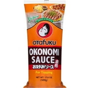 Otafuku Okonomi Sauce, Vegan Japanese Topping for Okonomiyaki Pancakes (17.6 Ounces)