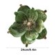thumbnail image 3 of Uuiauoio Glitter Magnolia Stem Christmas Tree Decoration Realistic Floral Wreath Accent for Holiday Home Party Festive Decor, 3 of 6