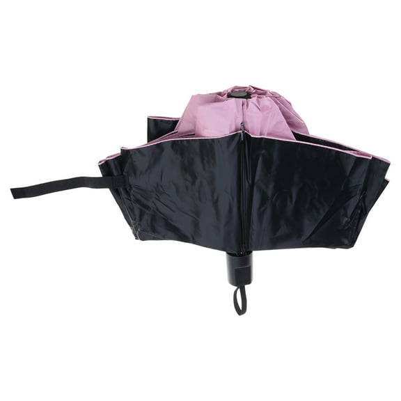 UNTERING Umbrella Travel Umbrellas Windproofs, Rainproofs Folding Parasols with 99% Protections, Black Coating