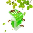 thumbnail image 1 of Bee Queen Marking Catcher, equipo de apicultura, duradero, portátil, botellas pequeñas de plástico con para apicultores jardín al aire , VERDE CUTICAT Colector de abejas, 1 of 8