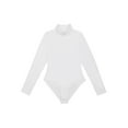 thumbnail image 5 of DODOING Bodysuit Jumpsuit For Women Athletic Jumpsuits Women Long Sleeve Bodysuit Basic Tops Leotard Turtleneck Bodysuits Turtle Mock Neck, 5 of 7