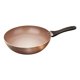 thumbnail image 1 of Wok HUDSON 28cm Aluminio 2mm 3 capas Antiadherente cerámico Color Cobre, 1 of 9