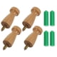 thumbnail image 3 of 4pcs Wall Hook Wooden Creative Backpack Hanger Coat Hook Wall Mounted Hanger, 3 of 4