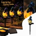 thumbnail image 2 of Solar Dragon Egg Garden Stake Light, Novelty Mythical Hatchling Dragon Egg Solar Stake Ornament, Unique Fantasy Holiday Decor Gift for Garden and Dragon Lovers (Blue), 2 of 8