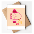 thumbnail image 1 of Innervation Cartes de Vœux Casque Musical Vous Tes Invités Invitations, 1 of 3