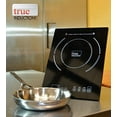thumbnail image 3 of True Induction TI-1B Single Burner Counter Inset Energy Efficient Induction Cooktop, Black, 3 of 10