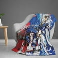 thumbnail image 4 of Blanket Throws Flannel for Couch Sofa Bed Home Decor Gift Sports Football Fans (Allen, 50x60inch), 4 of 6