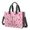 Breast Cancer Ribbon Butterfly Pink Pattern, variant on Breast Cancer Ribbon Butterfly Pink Pattern Canvas Messenger Tote Bag, Nurse Handbag with Multi Pockets & Removable Strap, Magnetic Closure Gifts for Birthday Christmas Thanksgiving