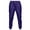 Purple, variant on Admvng Work Pants for Men Fashionable Solid Color Casual Sports and Fitness Drawstring Sweatpants M-3XL