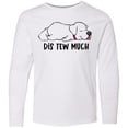 thumbnail image 3 of Inktastic Napping Dis Tew Much Great Pyrenees Long Sleeve Youth T-Shirt, 3 of 5