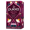 thumbnail image 4 of Pukka Organic Night Time Berry Herbal Tea Compostable Sleep Tea Bags 20's, British Import (Pack of 3), 4 of 5