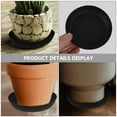 thumbnail image 4 of 20pcs Plastic Plant Drainage Trays Plastic Planter Pot Saucers Potted Plant Saucers, 4 of 6