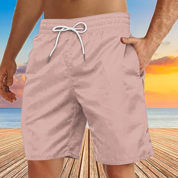 pstuiky Pantalones cortos de gimnasio para hombre, Pantalones cortos de playa informales con cordón y estampado del Día de la Independencia para hombre con bolsillo Pantalones cortos de baloncesto