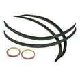 thumbnail image 1 of Tira de labios embellecedora de arco de cejas para rueda de coche de fibra de carbono 4 Uds., 1 of 8