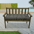 thumbnail image 5 of JIAN YA NA 59 inch Waterproof Indoor/Outdoor Garden Bench Seat Cushions,Thicken Patio Bench Soft Rocking Chairs Pad Lounger Seat for Porch Wicker Loveseat Settee (51x19.6x3 inch,Dark Gray), 5 of 12