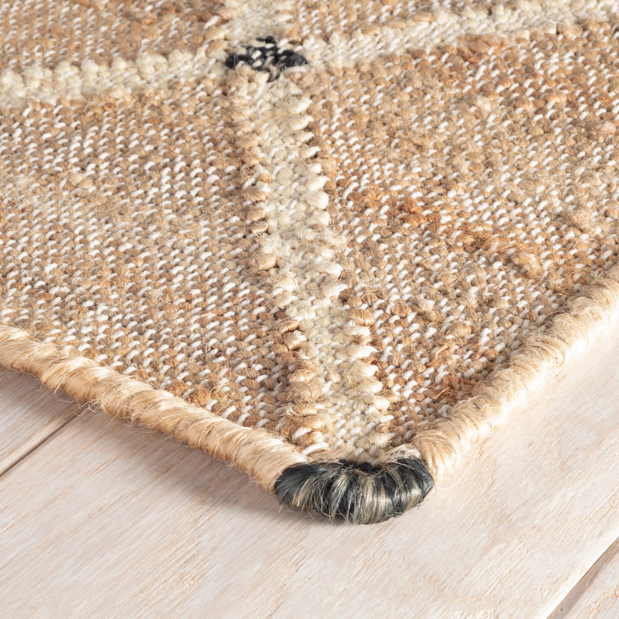 Dash & Albert Kali Handwoven Jute Rug, 2' 6" x 8', Natural