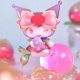 thumbnail image 3 of Sanrio Vitality Peach Paradise-figuras de acción de la serie Mystery Blind Box, dibujos animados de Cinnamoroll Melody Kuromi, modelo regalo coleccionable, 3 of 4