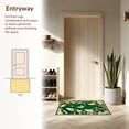 thumbnail image 3 of ODIKA 6'x9' Machine Washable Non-Slip Area Rug, Botanical Songbird with Delicate Insect Motifs and Flourishing Vines High Traffic Rug, Green, 278807, 3 of 7