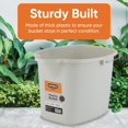 thumbnail image 3 of Superio Mop Bucket for Cleaning, Grey, 16 Liter (2 Pack), 3 of 5