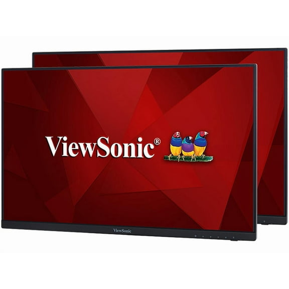 ViewSonic VA2256-MHD-H2 22" 16:9 Full HD IPS Monitor without Stand, 2-Pack