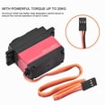thumbnail image 4 of Digital Servo, 20kg RC Servo Full Metal Gear RC Car Servo, For 1/10 1/8 RC Car RC Robot RC Model DIY RC Airplane, 4 of 8
