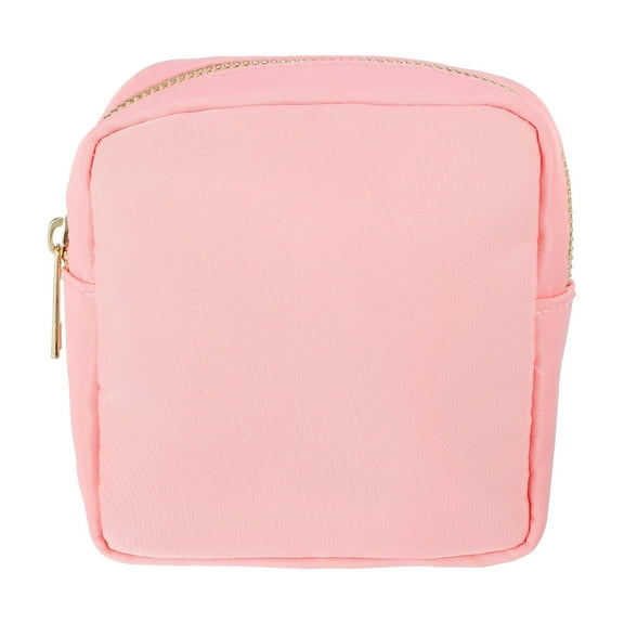 Unique Bargains 1 Pc Women Waterproof Makeup Bag for Business Travel Vacation Camping Pink