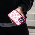 thumbnail image 3 of Caseco Mag-Safe iPhone 14 Pro Pink Cow Print Case, 3 of 5