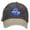 Black Khaki, variant on NASA Insignia Embroidered Washed Two Tone Cap - Navy Khaki OSFM