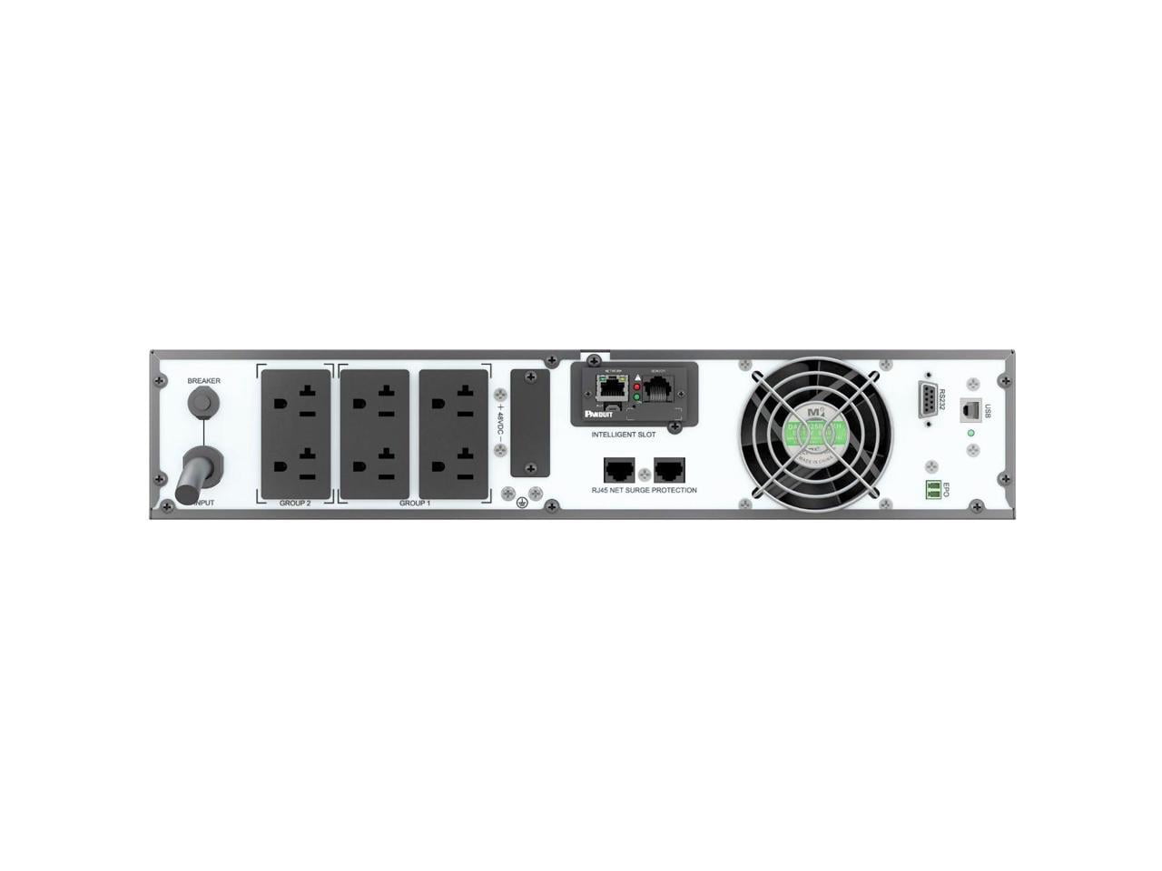Panduit SmartZone U02N11V 2000VA Rack/Tower UPS - 2U Rack/Tower, Rail Mountable - AVR - 6 Hour Recharge - 120 V AC Input - 100 V AC, 110 V AC, 120 V AC, 115 V AC, 125 V AC Output - Single Phase - Seri