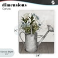thumbnail image 4 of Stupell Industries Farmhouse Floral Pitcher Watering Can Canvas Art, 24 x 30, by Elizabeth Medley, 4 of 8