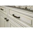 thumbnail image 2 of Elements Z115 Lindos 1-1/4" Mushroom Cabinet Knob - Chrome, 2 of 2
