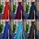 thumbnail image 4 of Vestido de dama de honor de color sólido, vestido largo, adelgazante, sin hombros, vestido de noche de dama de honor de moda para novia, 4 of 6