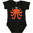 thumbnail image 3 of Inktastic Pirate Octopus Kids Funny Boys or Girls Baby Bodysuit, 3 of 5