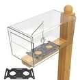 thumbnail image 4 of Mailbox Mounting Bracket Mounting Adapter Plate fits on 4x4 Wood or Hollow Posts, 4 of 6