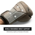 thumbnail image 3 of Hayabusa T3 LX Leather Boxing Gloves Men and Women for Training Sparring Heavy Bag and Mitt Work - Brown, 16 oz, 3 of 6