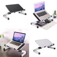 thumbnail image 4 of Table d'Ordinateur Portable Réglable Pliable Ergonomique Support de Tablette Cahier Alliage d'Aluminium Bureau Lit Sofa Bureau Workhe, 4 of 9