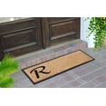 thumbnail image 4 of First Impression Rubber/Coir Molded Lucida 16-inch x 48-inch Monogrammed Doormat, 4 of 7