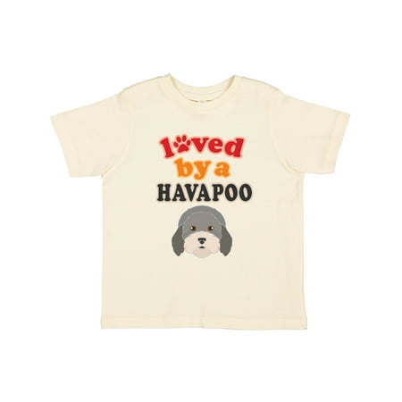 

Inktastic Havapoo Dog Poodle Havanese Gift Toddler Boy or Toddler Girl T-Shirt